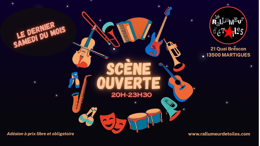 🎤 Scène ouverte