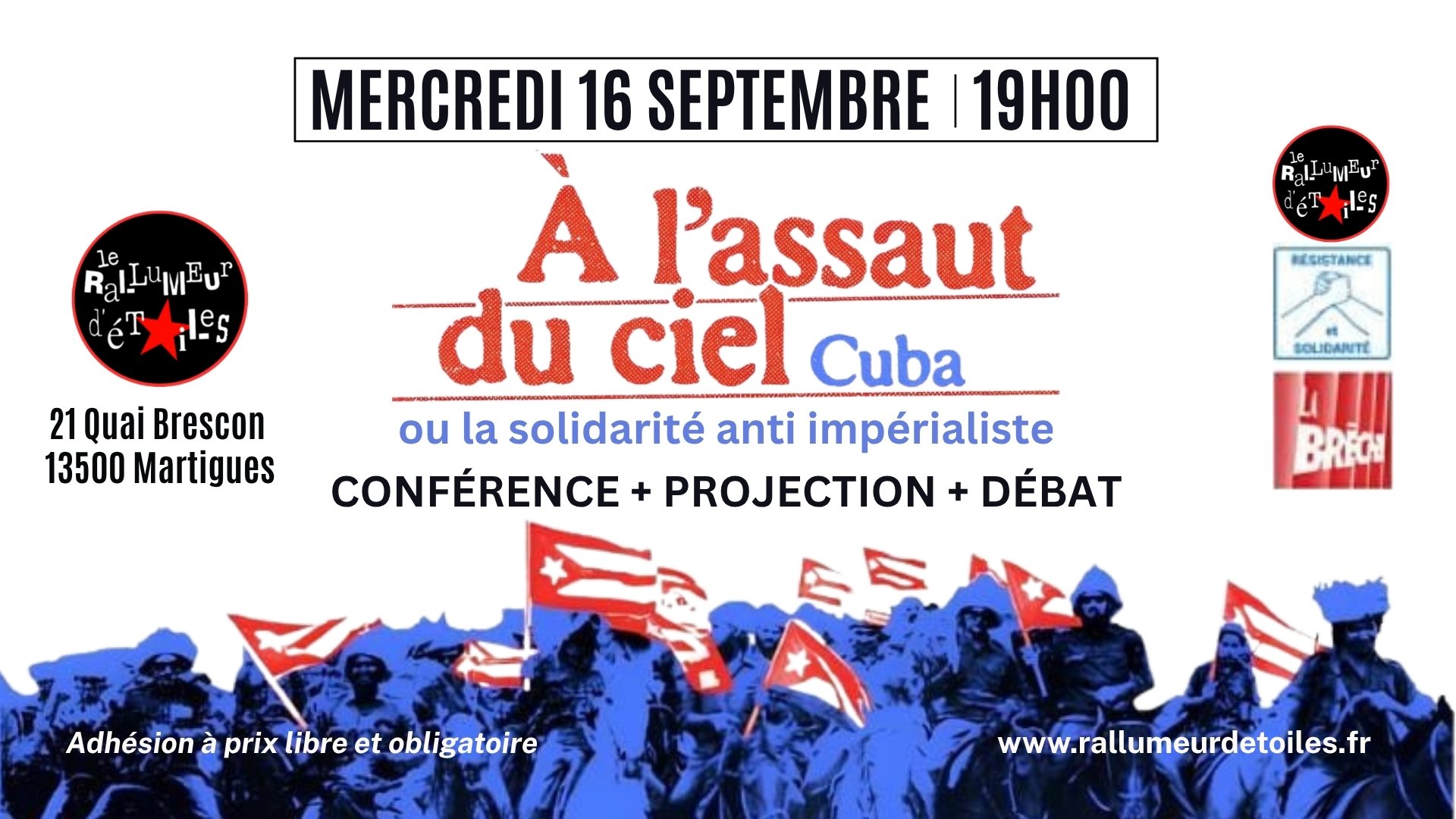 Conférence "Comment penser et structurer l’émancipation collective ?" avec Rebel 13
