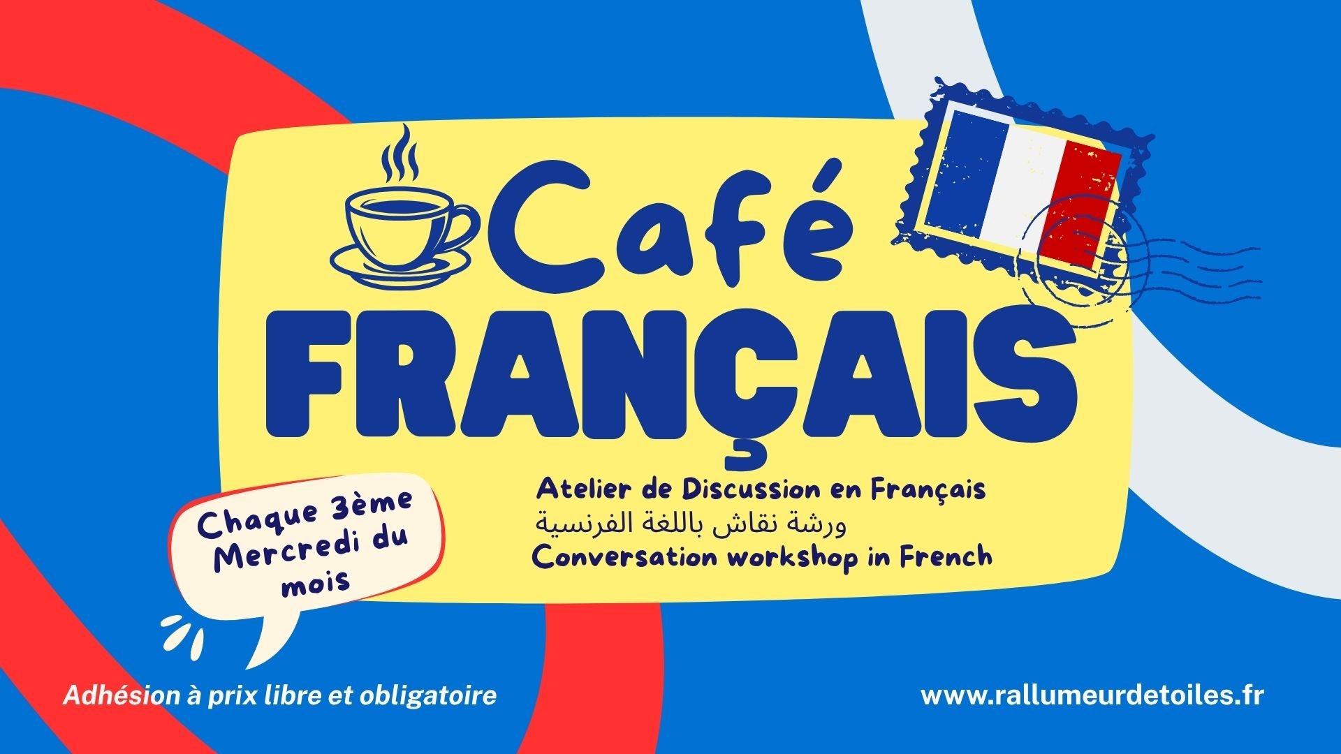 💬 Café Français: atelier de discussion en Français