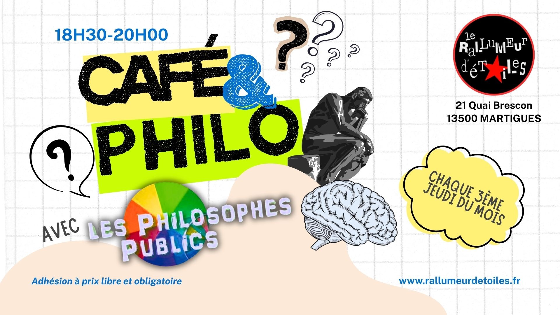 💡 Café philo avec "les philosophes publics"