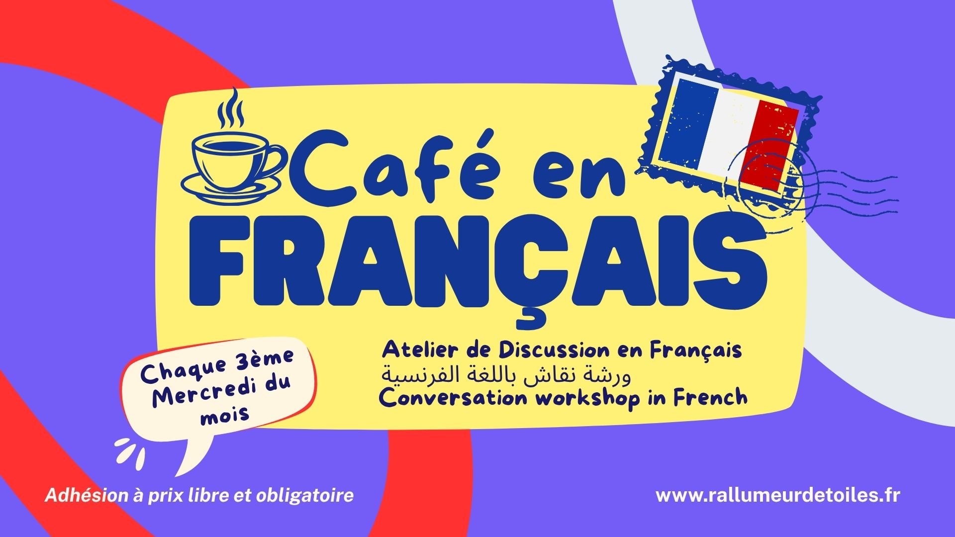 💬 Café en Français: atelier de discussion en Français