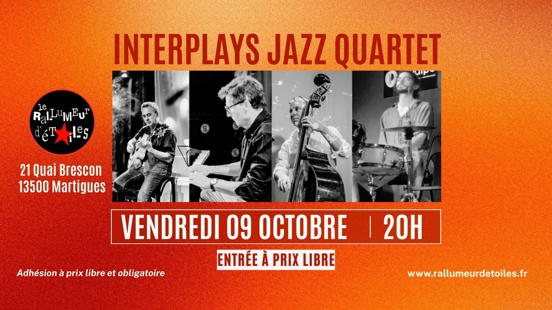 🎤 Concert Interplays Jazz 4tet (Jazz)