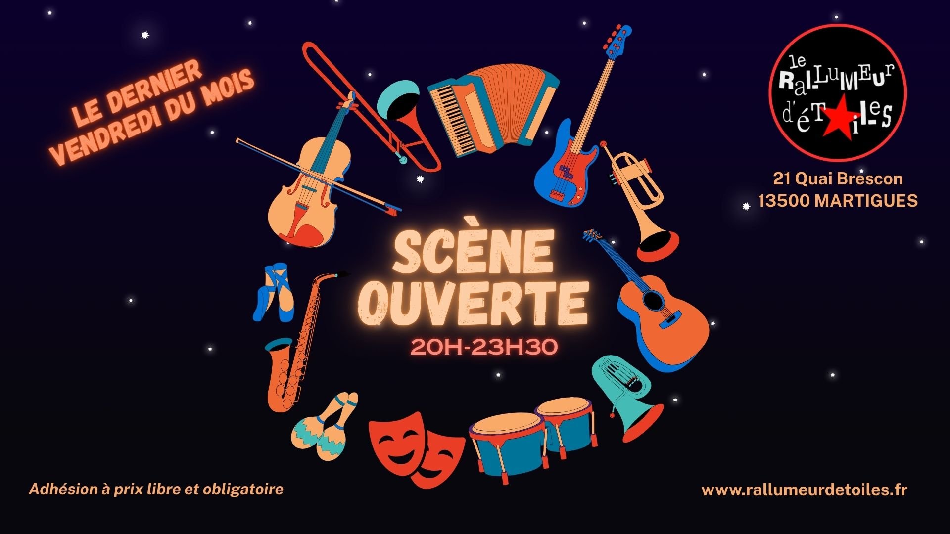 🎤 Scène ouverte