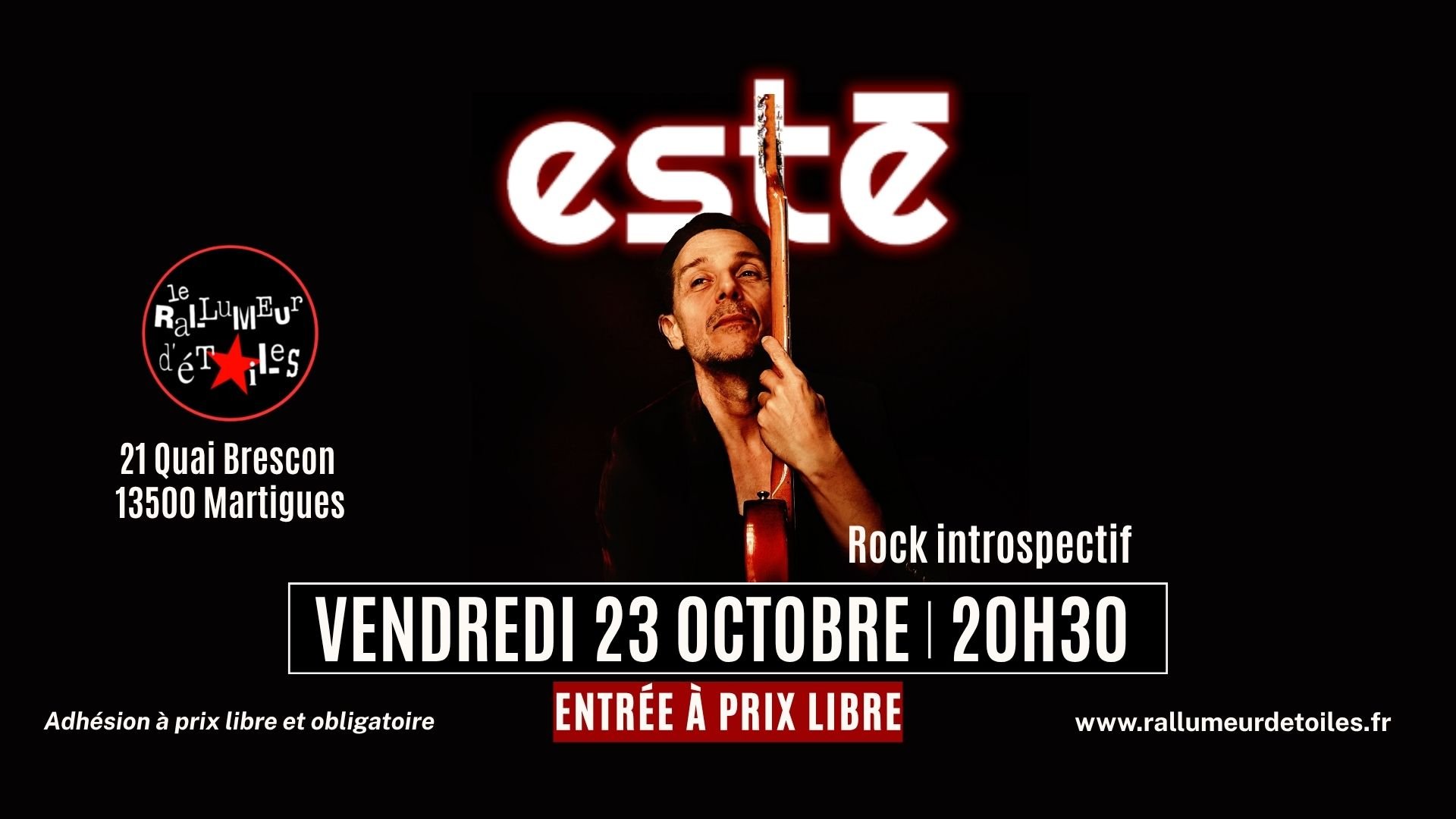 🎤 Concert Esté (Rock introspectif) 