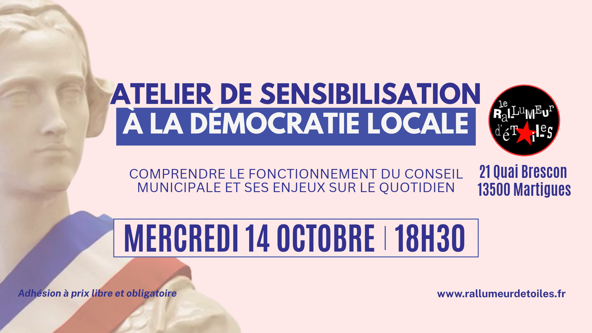 🏛️ Atelier de sensibilisation à la démocratie locale ! 