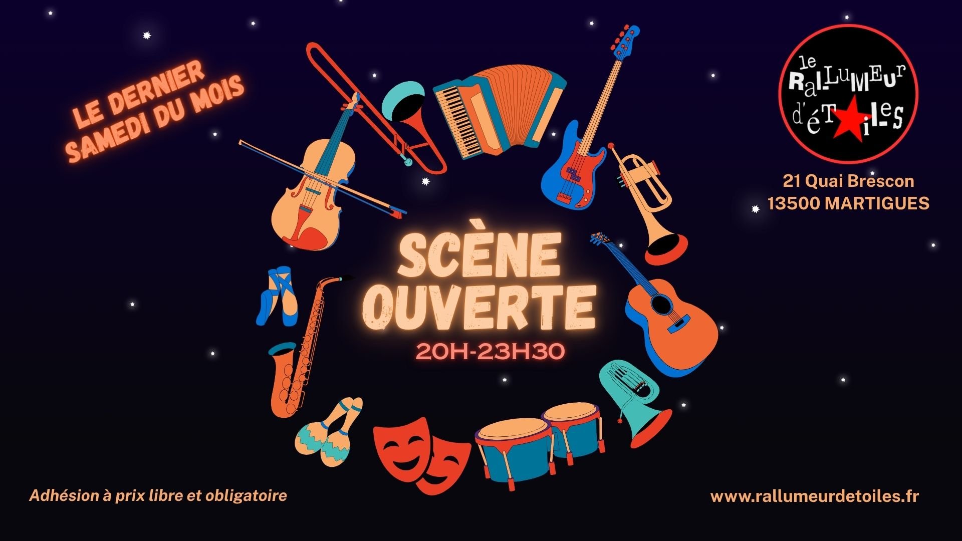 🎤 Scène ouverte