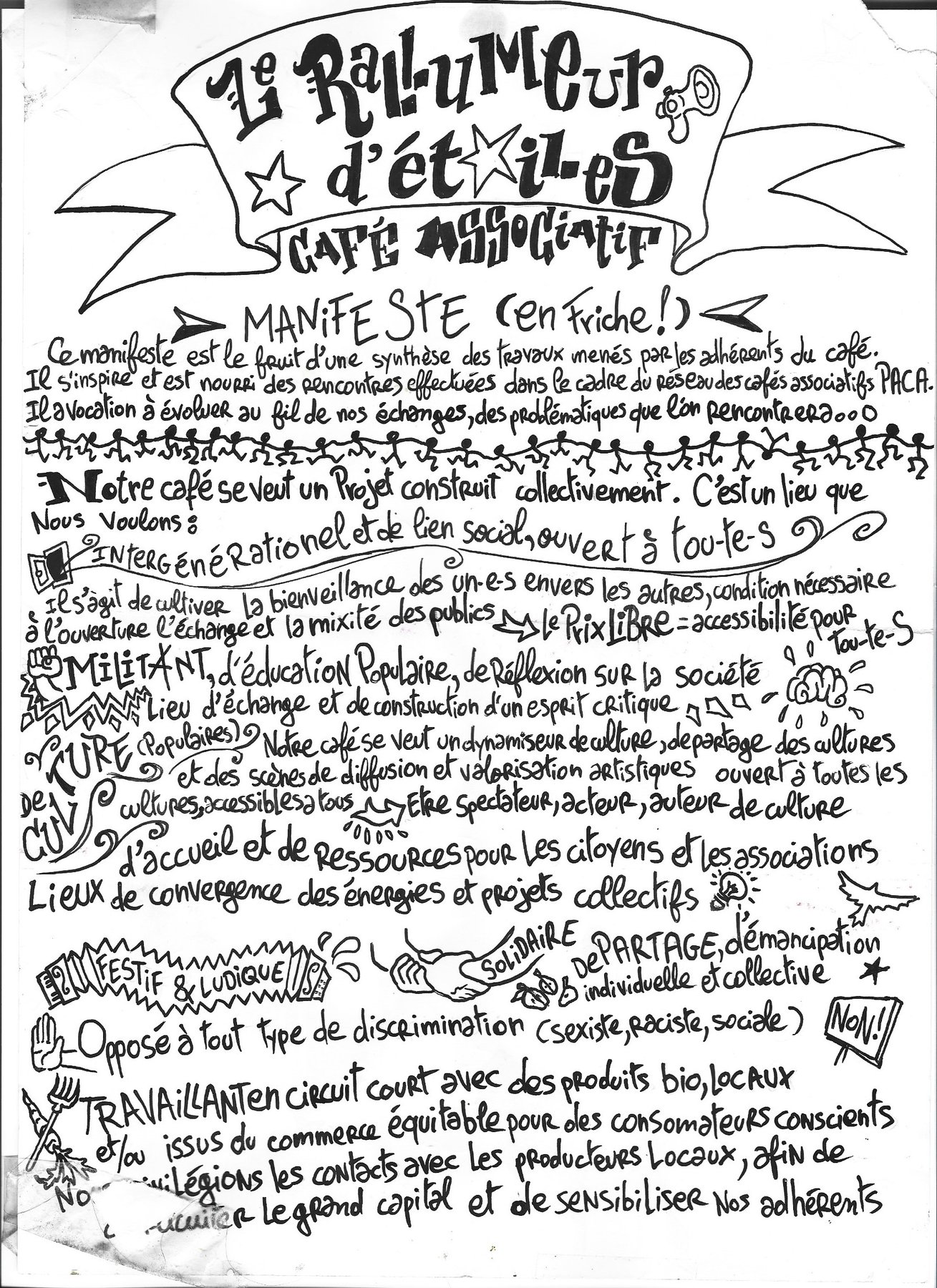 Le manifeste du Rallumeur d'étoiles